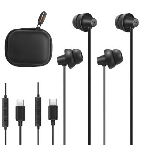 2PCS �^�C�vc �C���z�� �L�� iphone16�Ή� �L���C���z�� HiFi �N���A�ʘb �C���z���}�C�N ���K�ȑ����� type-c �l�ԍH�w usb c ���ݖh�~ �x���Ȃ� �^�C�v�V�[ �d�ቹ �����R���t�� �J�i���^ ���^?