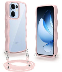 OPPO Reno13 A �p �P�[�X �N���A �V�����_�[ �X�g���b�v�t�� �I�b�|���m���m13A �p �J�o�[ �ϏՌ� �X�}�z�P�[�X ���� ���|�� �΂߂��� �R�t�� ��|���P�[�X ���������\ ���O���\(�s���N