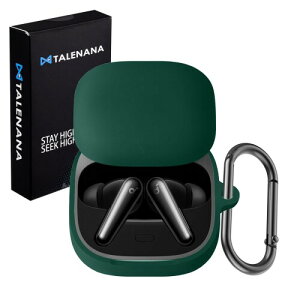 TALENANA for Anker Soundcore Liberty 5�P�[�X �V���R�[�� �ی�J�o�[ �ϏՌ� �h�� �h�o �L�Y�h�~ �����[�d�\ �S�ʕی�P�[�X �C���z�� �J���r�i�t�� Anker Soundcore Liberty 5 �Ή�(�O���[��)