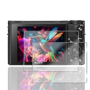 用 SONY Cyber-shot RX100VII/VI/V/IV/III/II/RX1 RII 保護フィルム ガラスフィルム 2枚 対応 SONY RX100VII/VI/V/IV/III/II/RX1 RII フィルム 液晶保護フィルム 高透過率 飛散防止 高感度 耐衝撃 指紋・汚れ防止