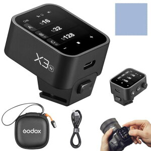GODOX X3-N CX tbVgK[ M@ 2.4G  1/8000s OLED^b`XN[ TCMϊ@\ Nikon jR ჌tJɑΉ(x3n)