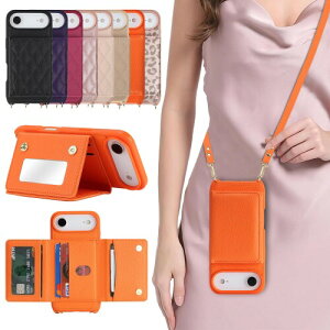 DEYHU �Ή� iPhone Air �P�[�X �V�����_�[ iPhone 17 air �P�[�X �J�[�h���[ �� �g�уP�[�X-�I�����W