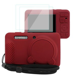 VOVMOEYA KODAK PIXPRO FZ55�p�J�����P�[�X �X�N���[���v���e�N�^�[2���ƃn���h�X�g���b�v1�{�t�� �V���R�� �\�t�g �ی� �y��