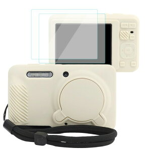VOVMOEYA KODAK PIXPRO FZ55�p�J�����P�[�X �X�N���[���v���e�N�^�[2���ƃn���h�X�g���b�v1�{�t�� �V���R�� �\�t�g �ی� �y��