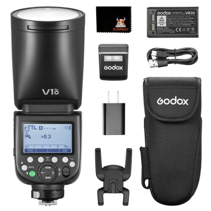 楽天市場】Godox V1 V1Pro O フラッシュキット オリンパス 