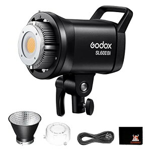 Godox SL60IIBi 75W LED rfICgABowens }Eg 25100Lux@5600KAfAFxA0%-100% PxAAvAC^r[A|[g[gAÕArfIBeɓKĂ܂
