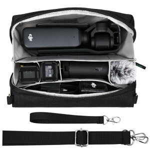 Lacdo DJI Osmo Pocket 3 �p�L�������O�P�[�X�ADJI Osmo Pocket 3 Creator Combo �A�N�Z�T���[���[�o�b�O�A�|�[�^�u�����s�p���[�P�[�X Osmo Pocket 3 �P�[�X�A�V�����_�[�X�g���b�v�t���I�[���C�������L