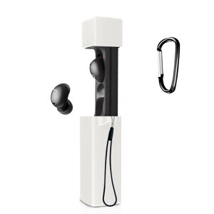 For Anker Soundcore A30i �P�[�X �J�o�[ Anker Soundcore A30i ���C�����X�C���z�� �Ή� �P�[�X �V���R���f�� ���p���₷�� �ϏՌ��� �h���h�o �E�H�b�V���u���i�J���r�i�t��+�X�g���b�v�t�� �j ����