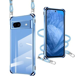 xiusiteli Google Pixel 8A �p �P�[�X �N���A �V�����_�[ �O�[�O�� �s�N�Z��8a �J�o�[ �X�g���b�v�t�� ���|�� �΂߂��� ��|���P�[�X ��|�� �X�}�z�P�[�X TPU ���^ �y�� ���O���\ �����h�~ �_