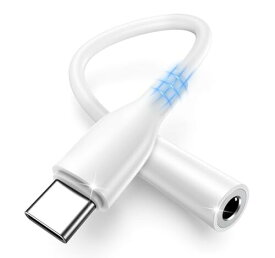 タイプc イヤホンジャック 変換 USB-C to 3.5 mm 4極 オーディオ変換アダプター ハイレゾ対応 ヘッドセットマイク DAC搭載 通話 音量調節 音楽 高耐久性 iPhone 15/iPad Pro 2021/ipad air 4 Mini 6/Xperia 5/G