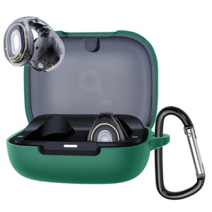 YAODLE For Anker Soundcore C40i �p �P�[�X �J�o�[ Anker Soundcore C40i�p�ی�J�o�[ �ی�P�[�X �V���R���P�[�X �����[�d�\ �S�ʕی� �����h�~ �L�Y�h�~ �ϏՌ� �h�o �y�� ���[ �J���r�i�t��(�O���[