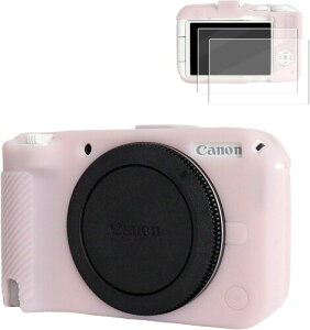 VOVMOEYA �L���m�� EOS R50V �f�W�^���J�����p�V���R���P�[�X�i0.25mm �����K���X�X�N���[���v���e�N�^�[ 2 ���t���j�b�L���m�� EOS R50V �ی�P�[�X ���S�t�B�b�g