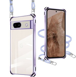 xiusiteli Google Pixel 8A �p �P�[�X �N���A �V�����_�[ �O�[�O�� �s�N�Z��8a �J�o�[ �X�g���b�v�t�� ���|�� �΂߂��� ��|���P�[�X ��|�� �X�}�z�P�[�X TPU ���^ �y�� ���O���\ �����h�~ �_