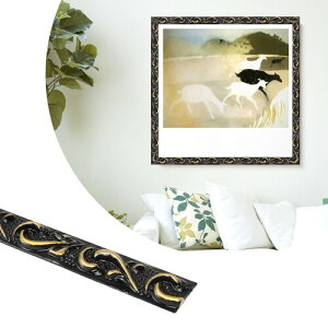 3 ���[�g�� �������ē\�� �{�[�_�[�V�[���A���S�ǃg�����A3D PVC�X�g���b�v���� ���g�A�L���r�l�b�g�h�A�A�h�A�g�A�V��A�C���e���A�����p(2cm,�u���b�N �S�[���h)