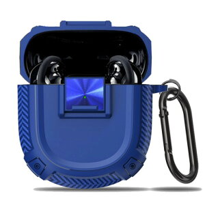 YAODLE Bose QuietComfort Ultra Earbuds �P�[�X Bose QuietComfort Ultra Earbuds/Earbuds II �P�[�X�u���J�j�J�����v���� �Ռ� �z�� �^�t�l�X�f�U�C�� ���菝 �h�~ �ϏՌ� �ی�J�o�[ �ČR MIL�K�i(�u���[)