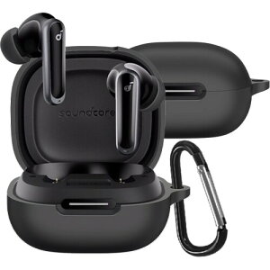 INIAYOH For Anker Soundcore P40i �ی�P�[�X Anker Soundcore P40i �P�[�X �J���r�i�t�� �ϏՌ� �����^ �h���h�o �[�d�\ �����h�~�i�u���b�N�j