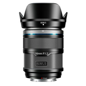 SIRUI Sniper 16mm �I�[�g�t�H�[�J�X�����Y�AF1.2 �L�p APS-C �J���������Y�AA5 A6 A7 FX A9 ZV-E �V���[�Y�p (E �}�E���g�A�u���b�N)
