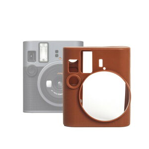Kimyoaee For FUJIFILM �`�F�L mini 41 �P�[�X �V���R���ی�J�o�[ �O �Ռ��z�� ���h�~ �����ϐ� �}�b�g����~�� �_��ȕی�J�o�[ �X�����t�B�b�g�f�U�C�� 4�F�W�J - �u���E��
