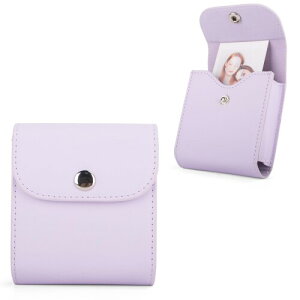 HIYQIN Fuji Square/Mini�ʐ^���[�{�b�N�X �t�H�g�P�[�X 2x3�C���`�̃|�����C�h�ʐ^�ɑΉ� - �x�m�t�B���� Instax SQ1/SQ6/SQ10/SQ20/SQ40�C���X�^���g�t�B�����P�[�X - �p�[�v��