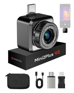 HIKMICRO Mini2 Plus V2 �T�[���O���t�B�[�J�����A256x192 IR�𑜓x�AiOS/Android�Ή��A�����\�ȏœ_�����Y�AiPhone 17�Ή�