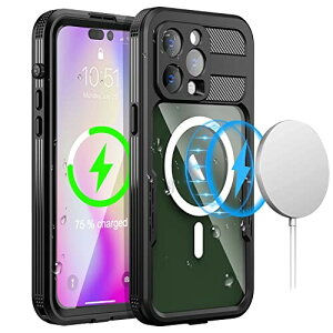 AICase hP[X iPhone 14 Pro (6.1C`) p MagSafe T|[g h ho ϏՌ IP68F t{fBی S Jo[ iPhone 14 Pro 2022p