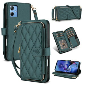 �K�p��Moto G64 / G64Y 5G �P�[�X �蒠�^ �V�����_�[ ���|�� �΂ߊ|�� Motorola ���g���[���P�[�X G64 5G �㎿PU���U�[ ������� �h�J �J�[�h�|�P�b�g�t�� �J�[�h���[ �S�ʕی� �ϏՌ� �X�^���h�@