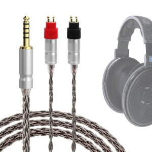 Geekria Apollo �⃁�b�L���A�b�v�O���[�h�I�[�f�B�I�P�[�u���ASennheiser HD600�AHD650�AHD660S2�AHD6XX �w�b�h�z���Ή��A�A���v�p 4.4mm �����p�w�b�h�z���R�[�h (4.9 �t�B�[�g / 1.5 m)