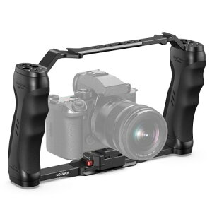NEEWER �r�f�I�J�����P�[�W���O Arca�^�N�C�b�N�����[�X�v���[�g/�f���A���O���b�v/3/8ARRI�ʒu����&1/4�l�W/�R�[���h�V���[�t�� �ėp�J�����X�^�r���C�U�[ �R���p�`�u�� �X���[�����O NEEWE