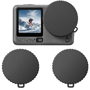DJI Osmo Action 6 �p �����Y�J�o�[ �ی�J�o�[ �����Y�L���b�v ���h�~ ����h�~�i2PCS�j