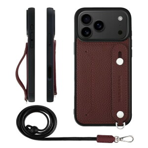 HANATORA for iPhone 17ProMax �P�[�X �{�v �ϏՌ� �w�ʃx���g �X�g���b�v�����O �X�}�z�P�[�X �X�}�z �X�^���h�@�\ �l�b�N�X�g���b�v �t�� �J�[�h�|�P�b�g �V�������N���U�[ �M�t�g ���C�� CGHGZ-