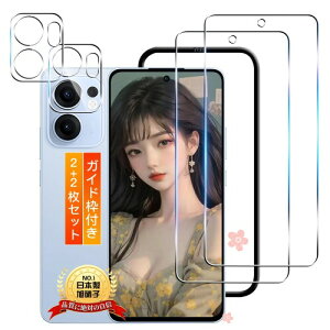 �p OPPO Reno13A �K���X�t�B���� + �����Y�ی� Reno13 A �p OPPO Reno 13A �K���X�ی�t�B���� �J�o�[ �p �I�b�|���m13A �t�B���� �J�o�[ SGS�F�� �����^ 9H�d�x �S�ʕی� ���˒ጸ ������ɋ��� ����