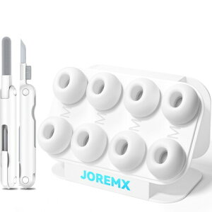 JoremxAirPods Pro ��1/2���� �C���[�s�[�X�i2023/2022/2019�j�N���[�j���O�y���t�� �\�t�g�V���R������ �m�C�Y���_�N�V�����z�[���A�����h�o�l�b�g �� �������t���AApple AirPods Pro �����p �C���[
