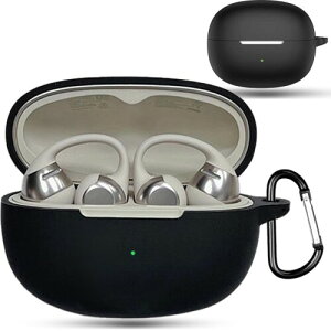 AIYYXX shokz opendots one �P�[�X �Ή� shokz opendots one �t��V���R�� �P�[�X �L�Y�h�~ �ϏՌ� �����[�d�\ �h�� �h�o �����h�~ �J���r�i�t�� �V���b�N�X �I�y���h�b�c ���� �J�o�[(�u���b�N)