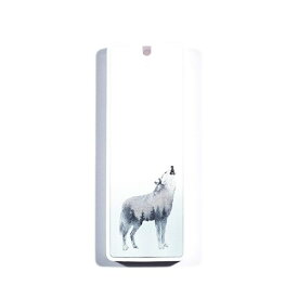 biblle（ビブル）大切なヒトやモノが見つかる忘れ物防止タグ （ホワイト） (ウルフ)