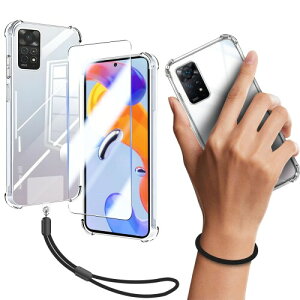 Ή Xiaomi Redmi Note 11 P[X NA P[X Redmi Note11 Jo[ TPU یP[X Jo[w + RedmiNote 11 KXtB Redmi Note 11 tB {Ɏq tB RedmiNote11 KX dx9H