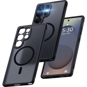 Aunote Galaxy S25 Ultra P[X MagsafeɑΉ SC-52F / SCG32 }Olbg X}zP[X Xgbv CX[d ČRMILKi ϏՌ ϋv Sʕی ΂݂Ȃ wh~ MNV[ S25Ul