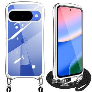 Guokaien Google Pixel 10/10 Pro �p�� �P�[�X �N���A �V�����_�[ �s�N�Z�� 10/10pro �J�o�[ �X�}�z�P�[�X �ϏՌ� ���� TPU �X�g���b�v�t�� ���|�� ��|�� �R�t�� �΂߂��� ���b�L���H ���O���\ ��