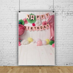 Qinunipoto wiz a ؂̔̔wi happy birthday D ̉ qBe 1.5x2.2m ʐ^Bep ʐ^̔wi ʐ^ Be a qʐ^ V p[eB[̑ cosplaywi qBe p