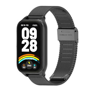 (MIJOBS) Xiaomi Smart Band 9 Active �����o���h,Redmi Smart Band 3 �V���J�Q���X�g���b�v �������߉\ �_�炵���ւ��x���g �j�����p �V���I�~Mi 9 Active �Ή� �����o���h