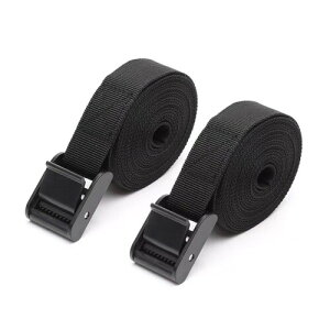 ラッシングベルト 荷締めベルト 1m 2m 2個入り 荷締バンド 締付 運搬 梱包 積載 荷締機 荷台 荷崩れ防止 固定バンド 自動車ベルト バイクベルト 地震対策グッズ 調節可能 (2m)