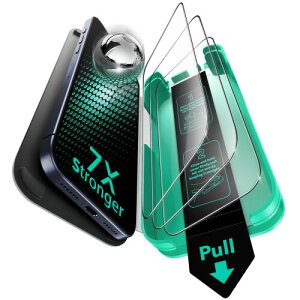 ESR �K���X�t�B���� iPhone 17 Pro Max �p 9H�z���d�x �����K���X �ČRMIL�K�i�ی� 3�� AR���H ���炳�� �C�A���� �w��h�~ �������o �z�R���t���[ SGS�F��i 1.7M�|�������e�X�g ���ϋv ��phone17pro