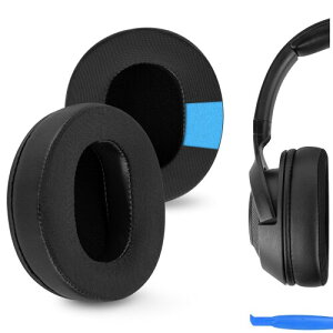 Geekria イヤーパッド Sport 互換性 パッド レイザー Razer Kraken V4/ V4X/ V3Pro/ V3X/ V3Wired/ V3 HyperSense ヘッドホンに対応 パッド イヤー/イヤーカップ 冷却ジェル (ブラック)