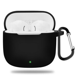 CABOBE �Ή� HUAWEI FreeBuds SE 2 �P�[�X �V���R���f�� �J���r�i�t�� �����h�~ �ϏՌ� �S�ʕی� �ی�J�o�[ �L�Y�h�~ HUAWEI FreeBuds SE 2�Ή�(�u���b�N�j