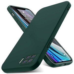 OPPO A73 ケース 薄型 tpu カバー シリコン ソフト オッポ A73 ケース 耐衝撃 黄変防止 スリム 磨り表面 指紋防止カバー 柔らかい裏地 滑り止め 柔軟性 オッポ 携帯カバー 緑 H-YTGJ-01-04