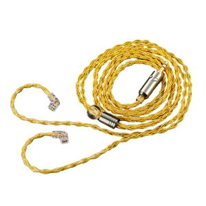 3APLUS T1 �C���z���P�[�u�� QDC 2Pin 0.75mm ��P�[�u�� 8�c OFC �C���z�������p�P�[�u�� 3.5mm K-Z ZSX/ZSN PRO X/ZSN PRO/ZSN/ZS10/CC-A CRA/C12/NRA/C10 PRO ���C���z���Ɍ��� ����1.2m �C�G���[