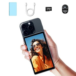 Shimbol CP5 5C` gѓdb Vlog ZtB[ j^[ XN[ (}OlbgVRP[Xt)A500nit 1080P FHD ^b`XN[ J ZtB[ j^[A50m ̋ Bluetooth 