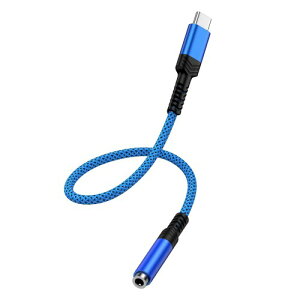 Viviber Type C �C���z���W���b�N USB C-3.5mm �ϊ��A�_�v�^ ���ʒ���/�ʘb/���y�Ή� �����ϊ� �^�C�vC �C���z���W���b�N 18CM 24bit/48KHz DAC ���� ���ϋv�i�C���� iPhone17/16/15�V���[�Y/Pixel 9a/7a/ Galaxy
