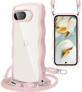 Yuanlai For Google Pixel 9a �P�[�X �V�����_�[ �X�}�z�P�[�X �ϏՌ� �N���A �g�^ �s�N�Z�� 9A �J�o�[ ���|�� �΂߂��� �R�t�� �D��X�g���b�v�t�� ���������\ ���O���\ (�s���N)