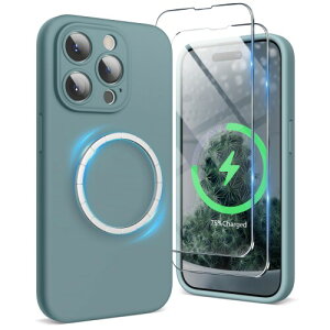 SURPHY iPhone15pro maxpP[X MagSafeΉCtBt 6.7C`Ή(2023) iPhone15v }bNXVRP[X(J̑Sʕی) }Olbg iPhone15pro maxp\tgJo[ (T{eO