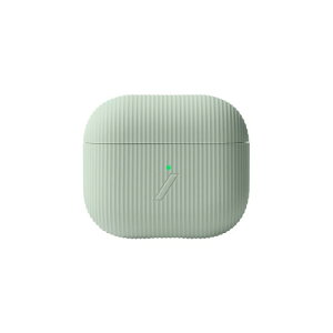 Native Union Curve Case Airpods Gen 3�Ή� - �Ȃ߂炩�Ȏ����̃V���R�[���P�[�X Qi���C�����X�[�d�Ή� (Sage)